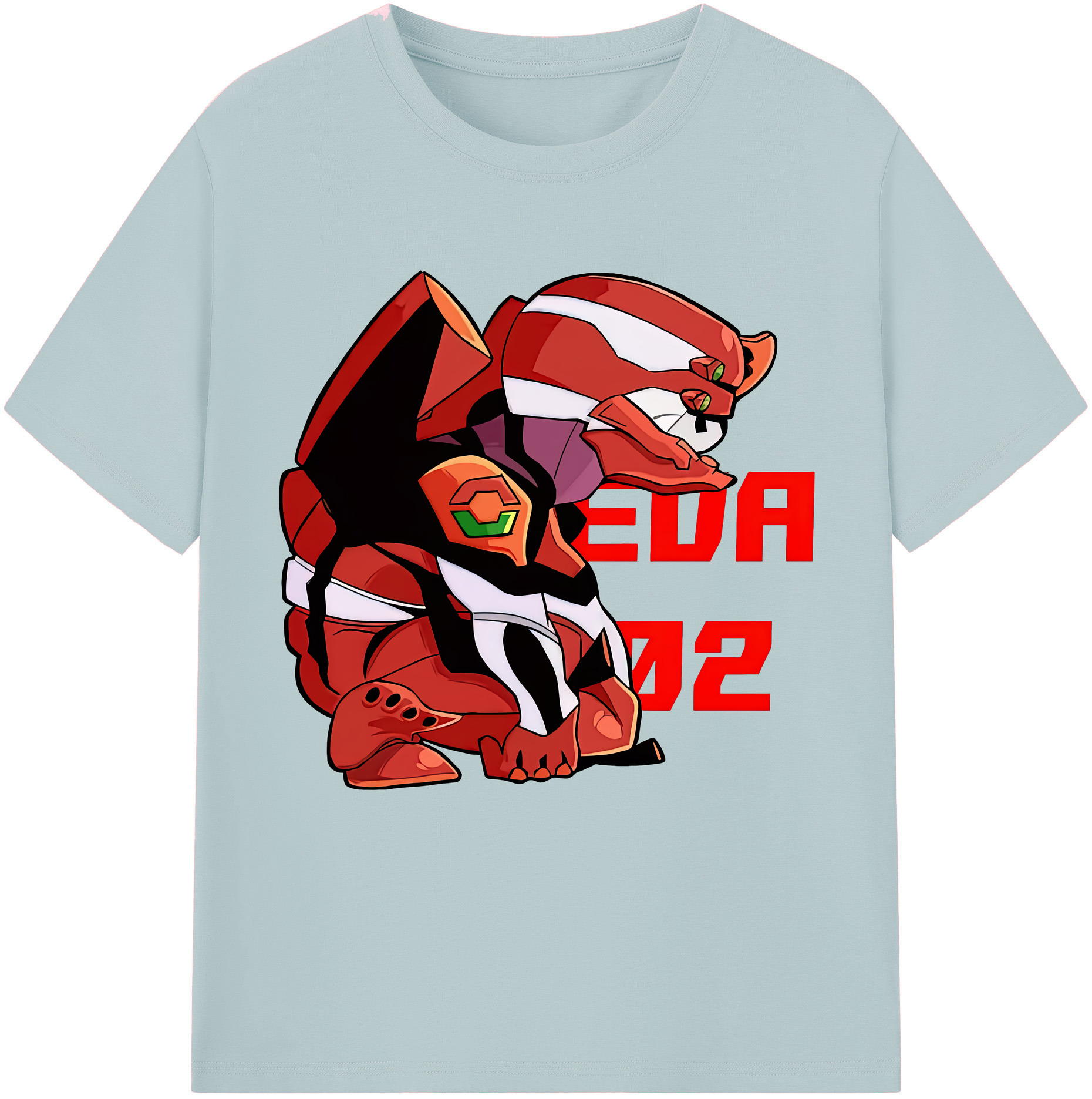 （画像用） EVA 新世紀エヴァンゲリオン 綿100％半袖Tシャツ（フロントプリント）